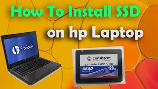 How to install SSD on hp Laptop II Hp ProBook 6460b SSD Installation II How to Install SSD [upl. by Mountfort]