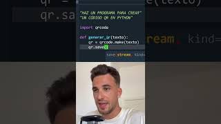 Crea Códigos QR en Python 📱🐍 [upl. by Anirahs228]