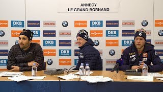 ALGB17 Mens Sprint press Conference [upl. by Adnohsak387]