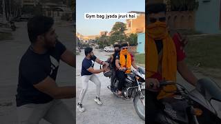 Gym bag me hmari jaan hai funnyvideo gymmemes comedyvideos funnyshorts gymhumor gymbag [upl. by Saleme345]