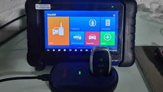 Autel im508 latest version update can generate Smart Key with xp 200 nownot KM100 [upl. by Bouchier369]