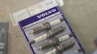 Volvo Spark Plugs Replacement 32 and T6 [upl. by Acirderf]