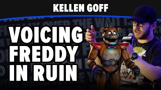 Kellen Goff  Voicing Glamrock Freddy in Ruin DLC  FNAF Five Nights at Freddys [upl. by Olotrab210]