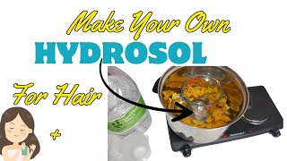 How To Make Your Own Hydrosols for Hair  How to use Hydrosols For Hair Growth [upl. by Atinhoj]