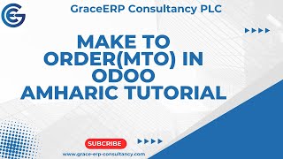 Make to Order MTO in odoo 16 Sales Module  Amharic Tutorial [upl. by Kaja598]