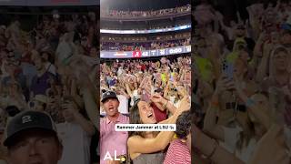 Alabama fans sing Rammer Jammer on the road at LSU RollTide RTR Alabama SEC CollegeFootball [upl. by Oznecniv]