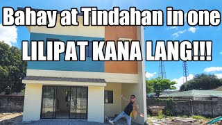 BAHAY AT TINDAHAN IN ONESPRINGSIDE GENTRI HOMES SHOPHOUSEAFFORDABLE SHOPHOUSE IN CAVITERENT TOOWN [upl. by Leryt]