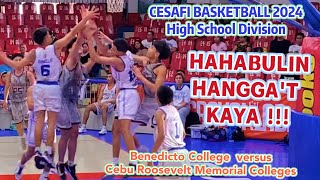 CESAFI 2024 BASKETBALL  BC vs CRMC high school BENEDICTO COLLEGE vs CEBU ROOSEVELT MC basketball [upl. by Yeniar]