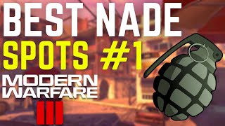 The BEST NADE SPOTS in MW3 RANKED EP 1 Karachi amp Skidrow [upl. by Zetrac212]