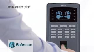 Safescan TA8020 TA8025 Clocking In System [upl. by Adehsar472]