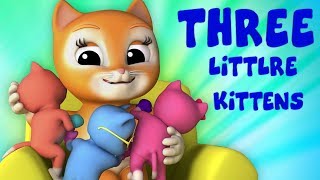 tre piccoli gattini  canzoni gatto  Three Little Kittens [upl. by Ahsiened]