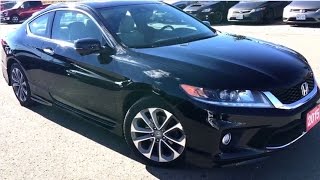 2015 Honda Accord Coupe V6 EXL w Navi  WHITBY OSHAWA HONDA  Stock  U3802 [upl. by Nirik]