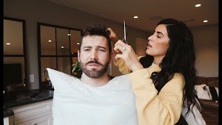 HOW I CUT MY HUSBANDS HAIR [upl. by Lida]