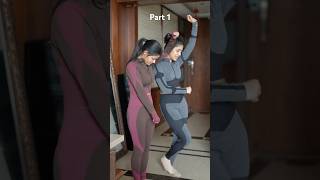 Choti behen ko sikhaya dance comedy funny [upl. by Ydnak352]