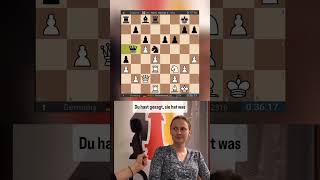 Josefine packt 1 D4 aus  Mit Erfolg😎😎 chessolympiad [upl. by Eneles]