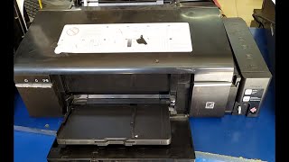 epson ecotank l800 head cleaning [upl. by Ric684]