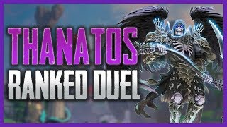 SMITE Masters Ranked Duel  Thanatos  Hold This [upl. by Rrats]