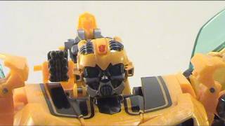 Video Review of Transformers Revenge of the Fallen Human Alliance Bumblebee [upl. by Ulrica]