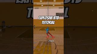 EXPLOSIVE BEHIND THE BACK 2K25 Dribble Tutorial [upl. by Nassi]