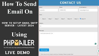 How to Configuring Email Settings in Contact Form 7  Setup Easy WP SMTP 2024 contactform7 smtp [upl. by Norat289]