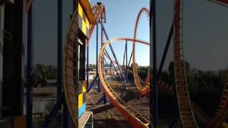 Imagica  Nitro Roller coaster Crash [upl. by Esiouqrut132]