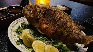 Kusa Nori Whole Fried Fish Resorts World Las Vegas October 2024 [upl. by Aioj]