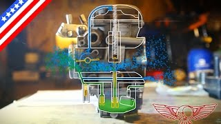 How does a CV Carburetor works  Simple graphic explanation [upl. by Martel]