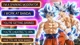 He Said Hes A Bandai Moderator For Sparking Zero So I Used MUI Goku He Then Said I Cheated To Win [upl. by Omari312]