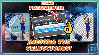 🔥 ¡CAMBIA esta PREFERENCIA para MEJORAR tus selecciones en PHOTOSHOP 👌 [upl. by Raphaela]