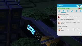 Planet Coaster│Issue│I Build a HOTEL amp NOBODY Goes In Hotel FULL Solved [upl. by Tigirb]