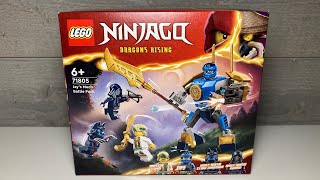 Lego Ninjago 2024 set 71805 review Jay’s Mech Battle pack Dragon’s Rising season 2 [upl. by Schaeffer]