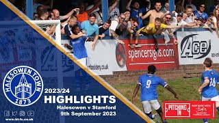 HIGHLIGHTS  Halesowen 20 Stamford 090923 [upl. by Laiceps]