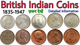 Coins of British India  from East India Company 1835 to British Raj 1947  Hindi documentary [upl. by New]