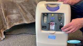 Part 1 Operating Invacare Oxygen Concentrator [upl. by Marie-Jeanne96]