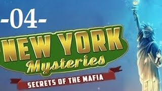 New York Mysteries Secrets Of The Mafia  Part 4 Lets Play Walkthrough [upl. by Noicpesnoc]