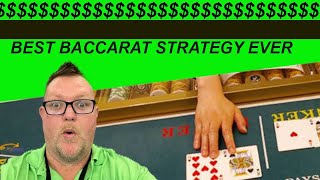 BEST BACCARAT STRATEGY EVER GUARANTEED 100 WOW [upl. by Einner]