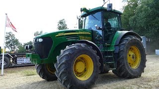 John Deere 3040 4240S 4350 4430 4440 6910S 7710 7810 7920 amp 8530  Tractor Pulling Denmark [upl. by Junno]