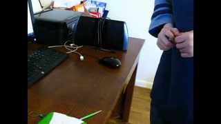 leap pad battery door hack by a five year old [upl. by Ynetsed]