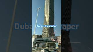 Dubai Skyscraper  wasal Tower City vibes Dubai tallest tower travel beautiful shorts dubai [upl. by Anavoj]