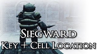 Dark Souls 3 Siegward Key and Cell Location 1080p 60FPS [upl. by Zelten434]