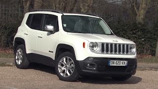 Essai Jeep Renegade 14 MultiAir 140 4x2 Limited 2015 [upl. by Brigitte]