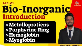 Bioinorganic Chemistry  Structure amp Function of Metalloproteins  Hemoglobin Myoglobin  MadChem [upl. by Marcia]