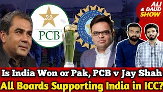 Is India Won or Pak PCB new Hybrid Formula  Why All Boards Supporting India in ICC  BCCI v PCB [upl. by Nortyad]