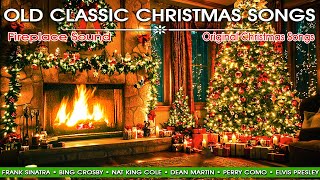 Frank Sinatra Nat King Cole Bing Crosby Dean Martin Elvis 🎄Old Classic Christmas Songs All Time [upl. by Nanni]