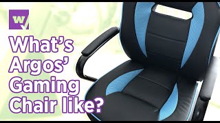 £65 Gaming Chair from Argos  Unboxing Build and Initial Impressions [upl. by Aek]