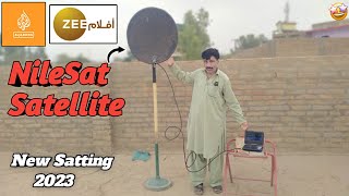 Nilsat Satellite Tracking in 2fit Dish Setting 2023  How To Set Nilsat Satellite Full Setting 2023 [upl. by Nawram629]