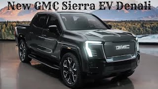 UPDATE New GMC Sierra EV Denali Features and Technology [upl. by Haidabez]