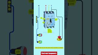 MCCB Molded Case Circuit Breaker with Shunt Trip Relay and Auxiliary Contact shots [upl. by Letsyrc]