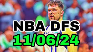 Expert NBA DFS Picks for 11624 Daily Fantasy Basketball Success [upl. by Ratha949]