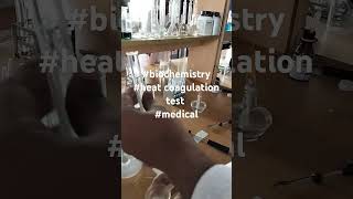 biochemistry heat coagulation test  medical [upl. by Anelaj]